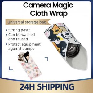 Magical Cloth | Portable Makeup Bag & Camera Bag | Stick & Go Design | One-Piece Makeup, Camera, and iPad Storage | Self-Adhesive, Creative, and Protective - Image 2