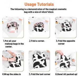 Magical Cloth | Portable Makeup Bag & Camera Bag | Stick & Go Design | One-Piece Makeup, Camera, and iPad Storage | Self-Adhesive, Creative, and Protective - Image 3