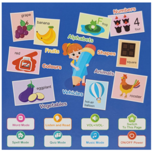 Smart Finger Touch Audio Toy – Learn English with 114 Words + 26 Letters + 15 Interactive Practices + 7 Themes + 4 Songs! Fun & Educational Learning for Kids! - Image 5