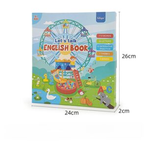 Smart Finger Touch Audio Toy – Learn English with 114 Words + 26 Letters + 15 Interactive Practices + 7 Themes + 4 Songs! Fun & Educational Learning for Kids! - Image 7
