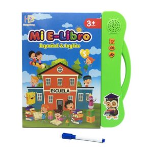 English & Spanish Bilingual Finger Touch Audio Toys for Kids with 155 Sight Words+ 68 Fun Quiz Questions! - Educational Language Learning Toy-Talking Toy - Image 9