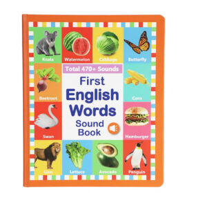 interactive kids sound book hot pick 470 words 21 themes 6 songs piano Q&A