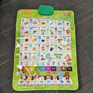 QD.EDU BUNNI-Educational toys in the nature of an illustrated wall map
