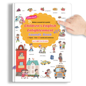 Interactive English Learning Toy for Toddlers – 500+ Words, Audio Pronunciation & Fun Learning