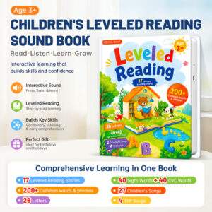 Leveled Reading – 17 Leveled Reading Stories | 200+Common Words & Phrases
