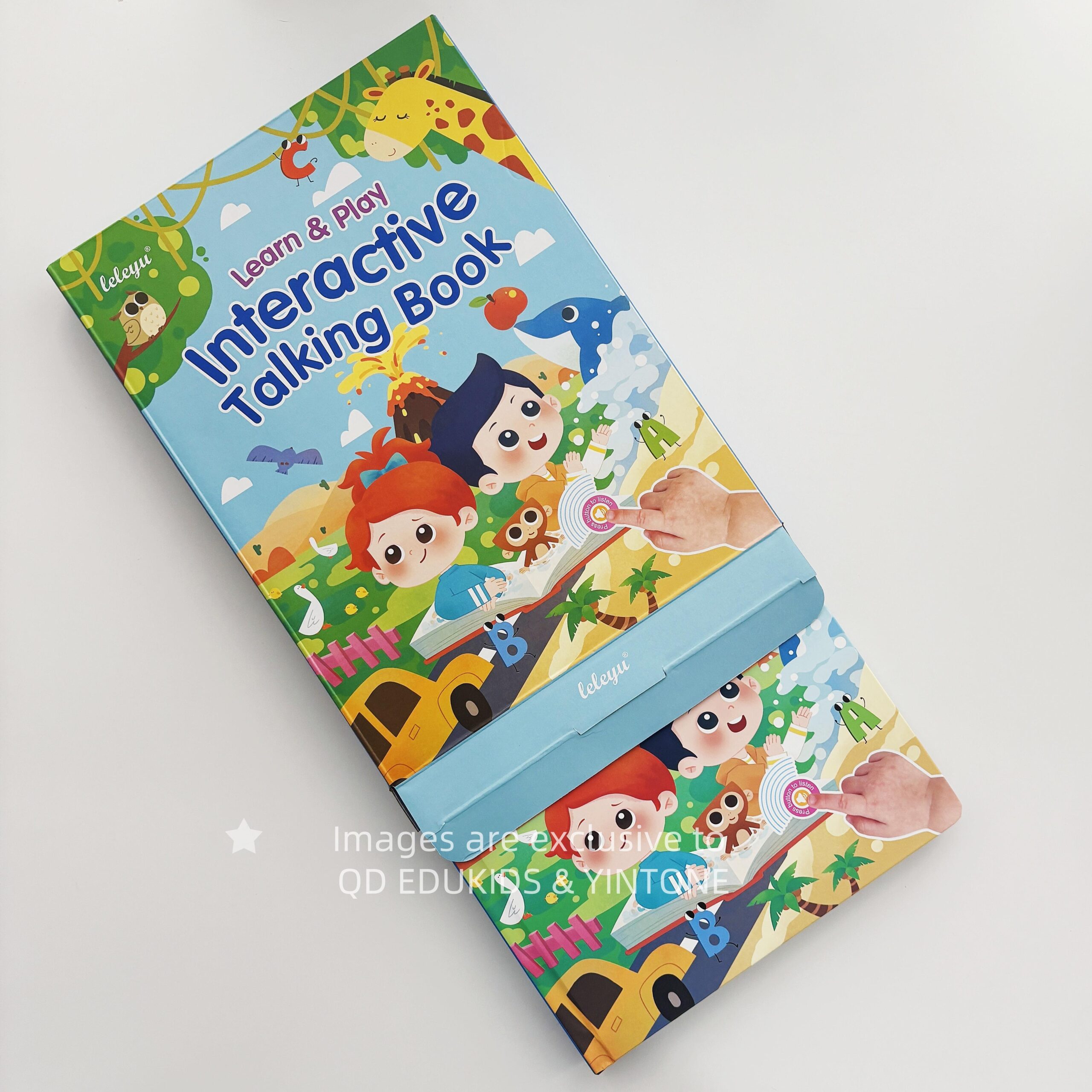 Interactive Talking Sound Book – 14 Themes, 260+ Words, 6 Songs & Piano – Fun Early Learning Toy for Kids Ages 1–9 - Image 2