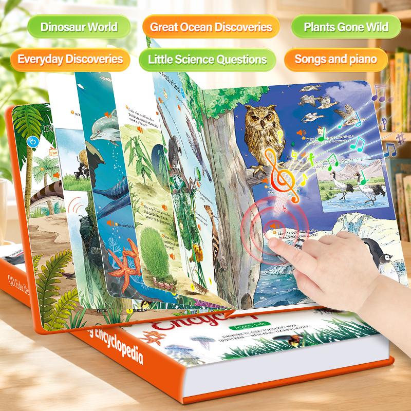 Interactive Talking Learning Toy for Kids | Touch Activated Educational Toy with 13 Learning Topics, Fun Audio, Music & USB Rechargeable Design | Early Learning Gift for Boys & Girls Ages 3+ - Image 3