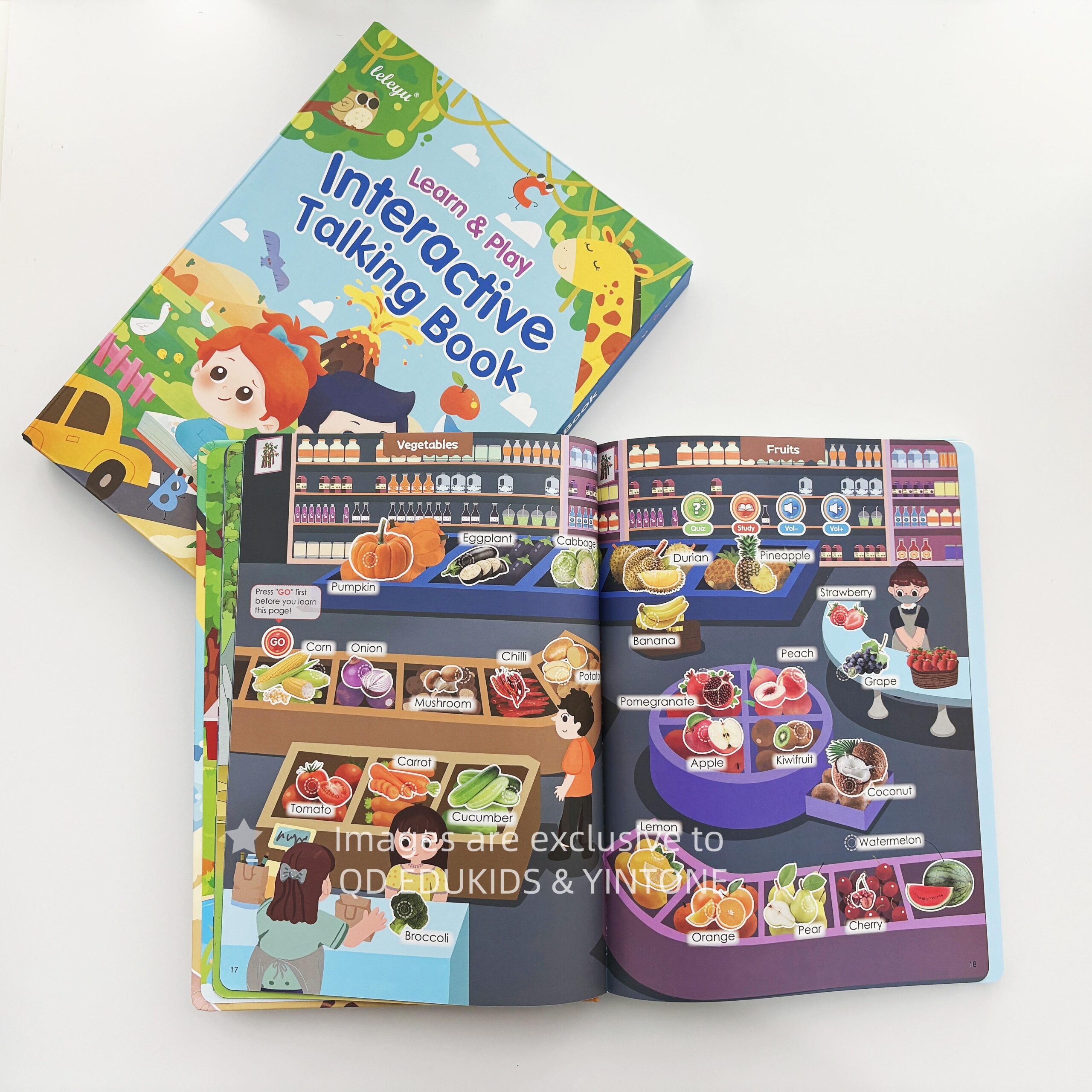 Interactive Talking Sound Book – 14 Themes, 260+ Words, 6 Songs & Piano – Fun Early Learning Toy for Kids Ages 1–9 - Image 6