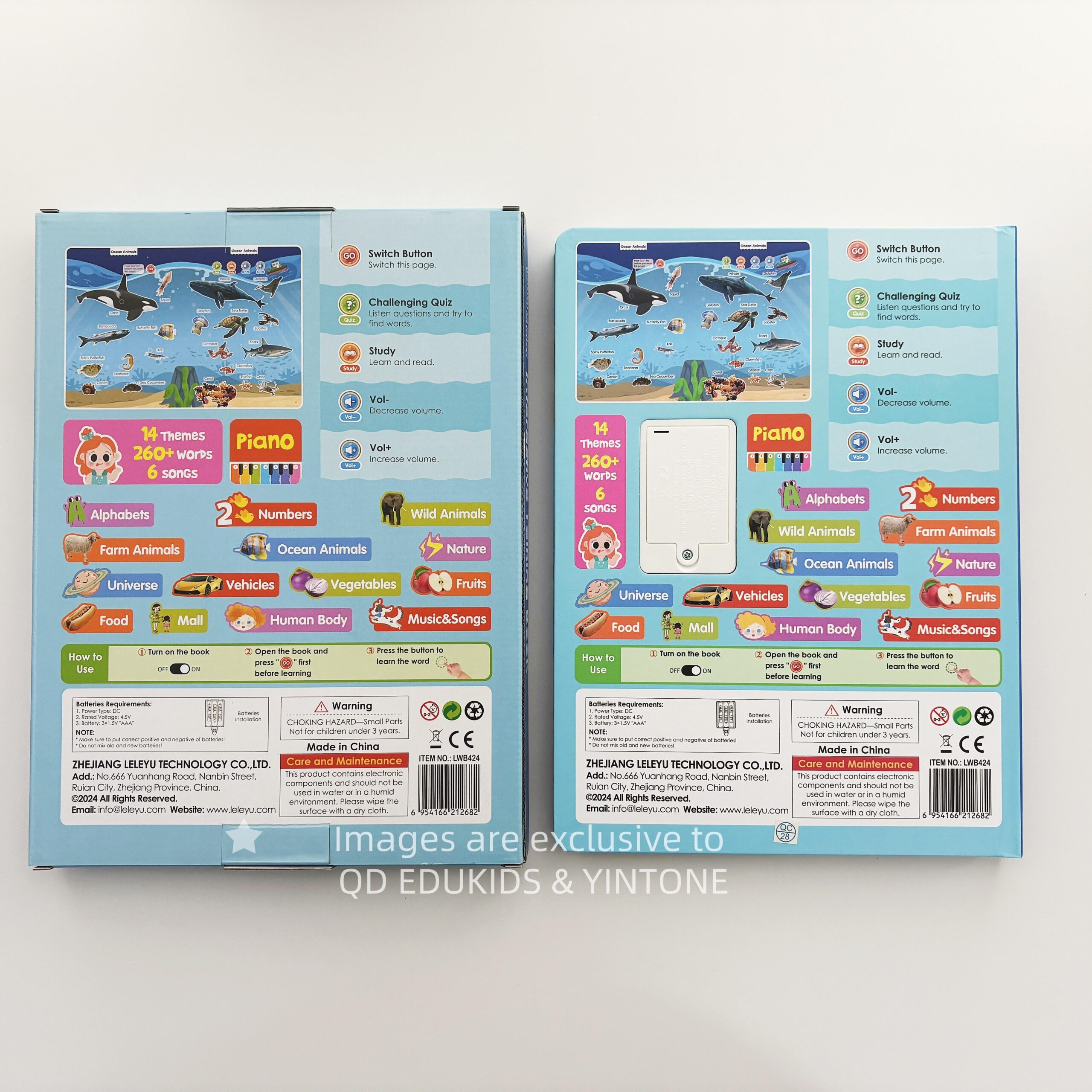 Interactive Talking Sound Book – 14 Themes, 260+ Words, 6 Songs & Piano – Fun Early Learning Toy for Kids Ages 1–9 - Image 7