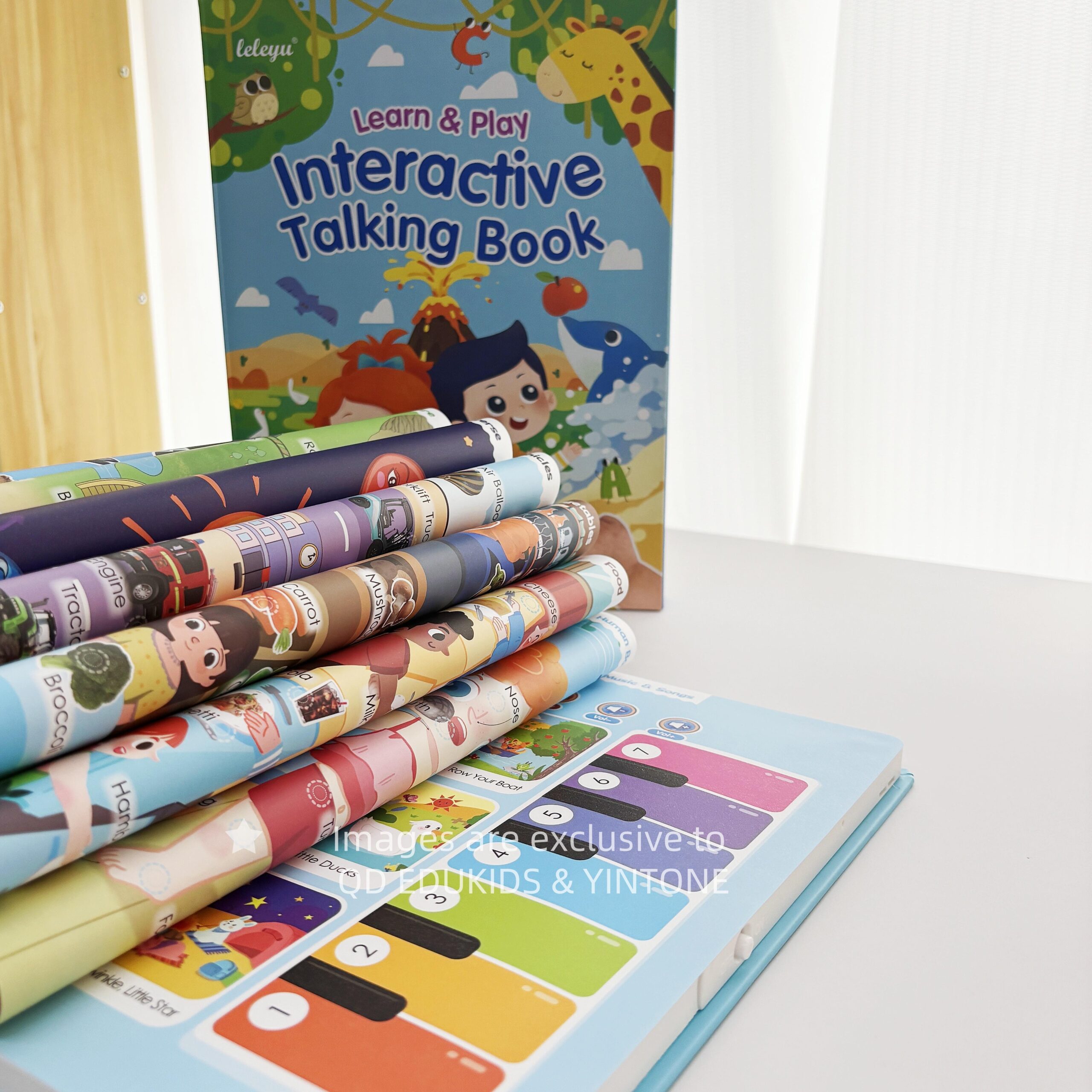 Interactive Talking Sound Book – 14 Themes, 260+ Words, 6 Songs & Piano – Fun Early Learning Toy for Kids Ages 1–9 - Image 8